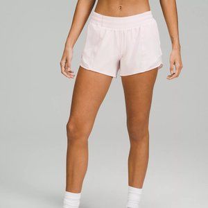 Lululemon Strawberry Milkshake Hotty Hot Shorts 4" (size 6)